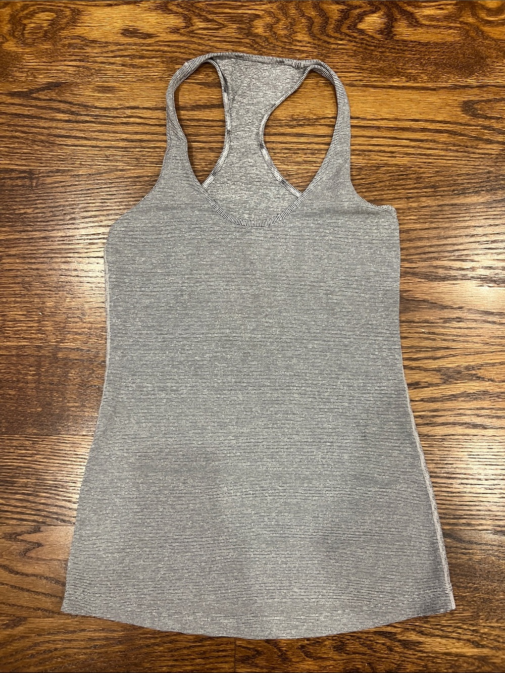 lululemon athletica Heather Gray Racerback Tank
